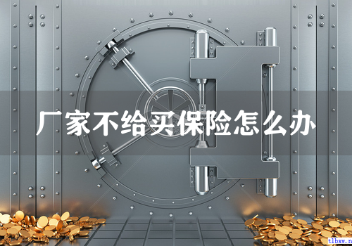厂家不给买保险怎么办