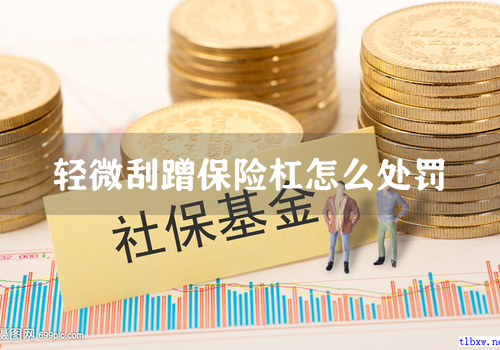 轻微刮蹭保险杠怎么处罚