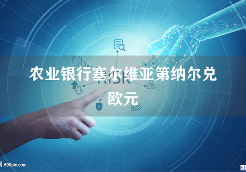 农业银行塞尔维亚第纳尔兑欧元