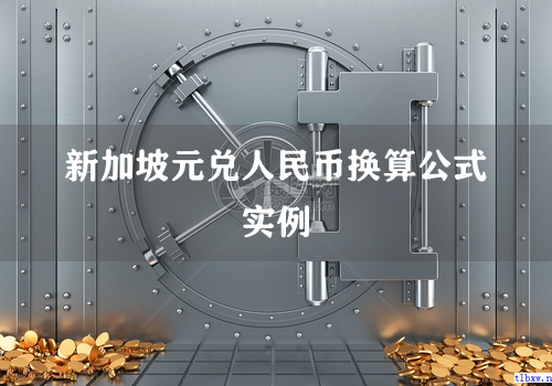 新加坡元兑人民币换算公式实例