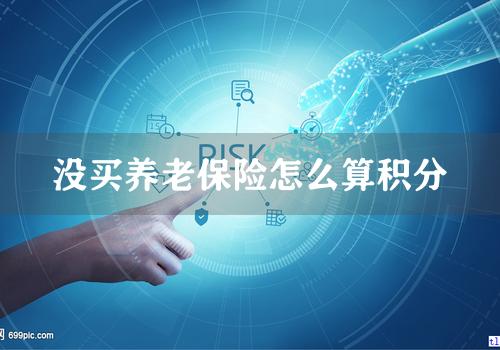 没买养老保险怎么算积分