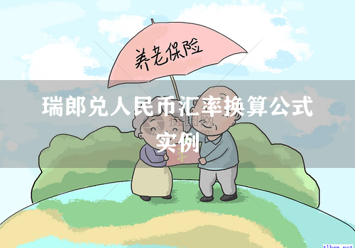 瑞郎兑人民币汇率换算公式实例