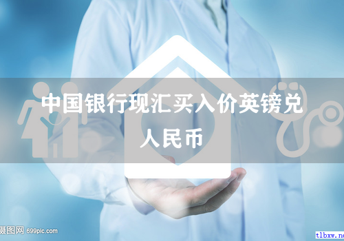 中国银行现汇买入价英镑兑人民币