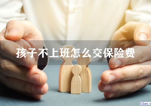 孩子不上班怎么交保险费