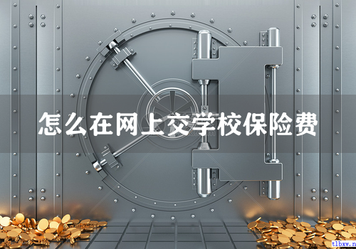 怎么在网上交学校保险费