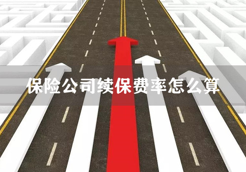 保险公司续保费率怎么算