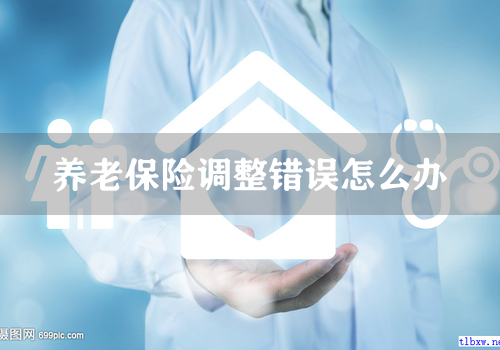养老保险调整错误怎么办