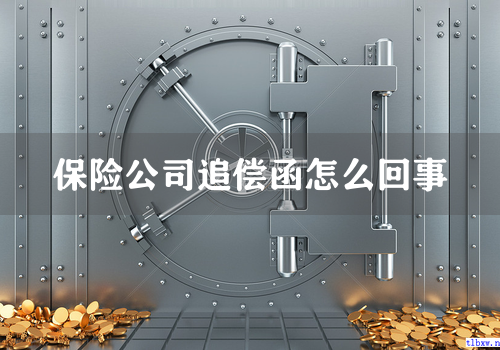 保险公司追偿函怎么回事