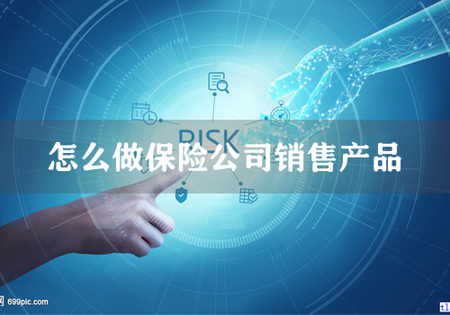 怎么做保险公司销售产品
