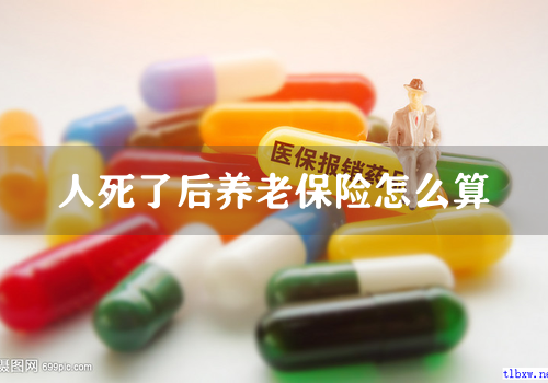 人死了后养老保险怎么算
