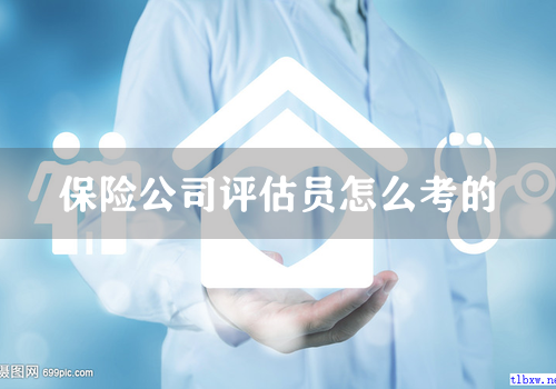 保险公司评估员怎么考的