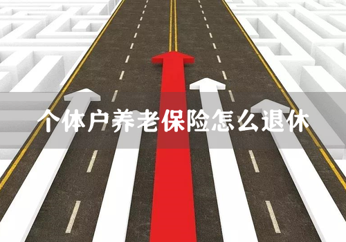 个体户养老保险怎么退休