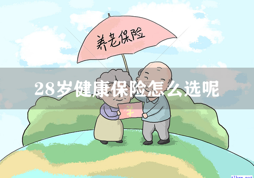 28岁健康保险怎么选呢