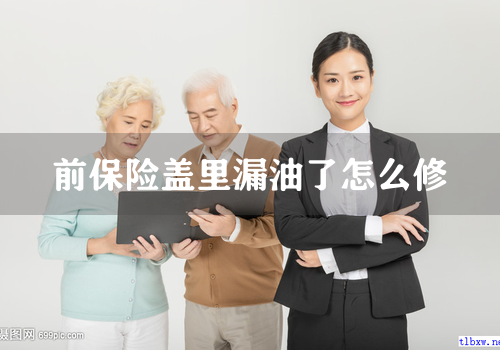 前保险盖里漏油了怎么修