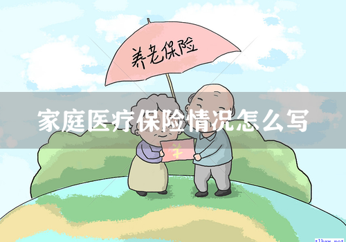 家庭医疗保险情况怎么写