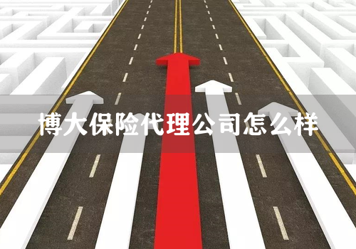 博大保险代理公司怎么样
