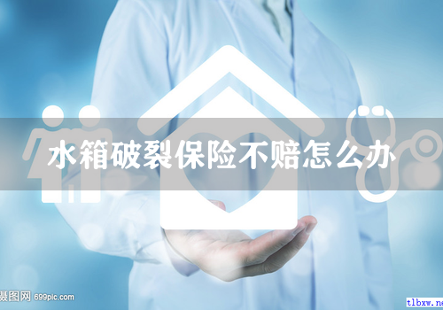 水箱破裂保险不赔怎么办