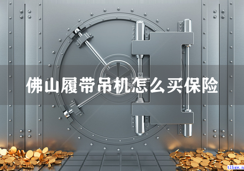 佛山履带吊机怎么买保险