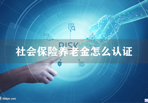社会保险养老金怎么认证