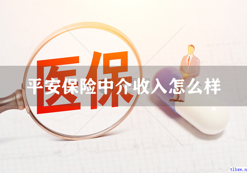 平安保险中介收入怎么样