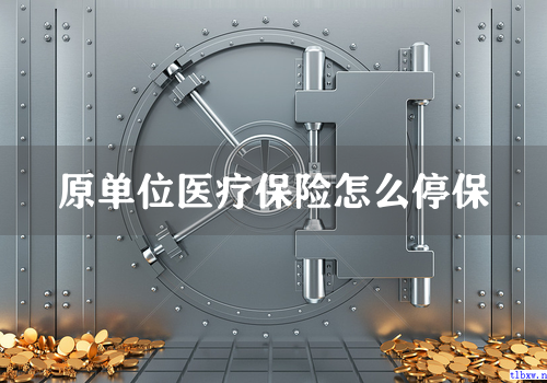 原单位医疗保险怎么停保