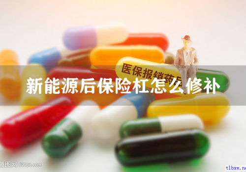 新能源后保险杠怎么修补