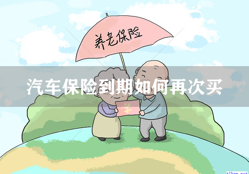 汽车保险到期如何再次买