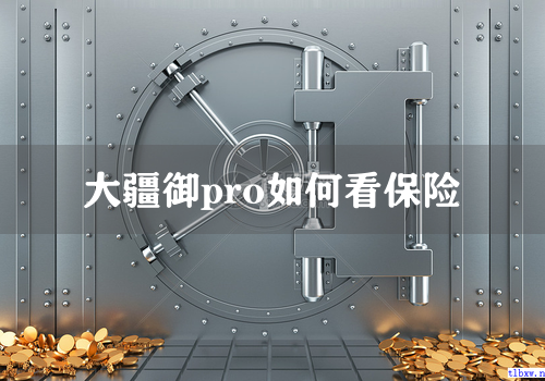 大疆御pro如何看保险